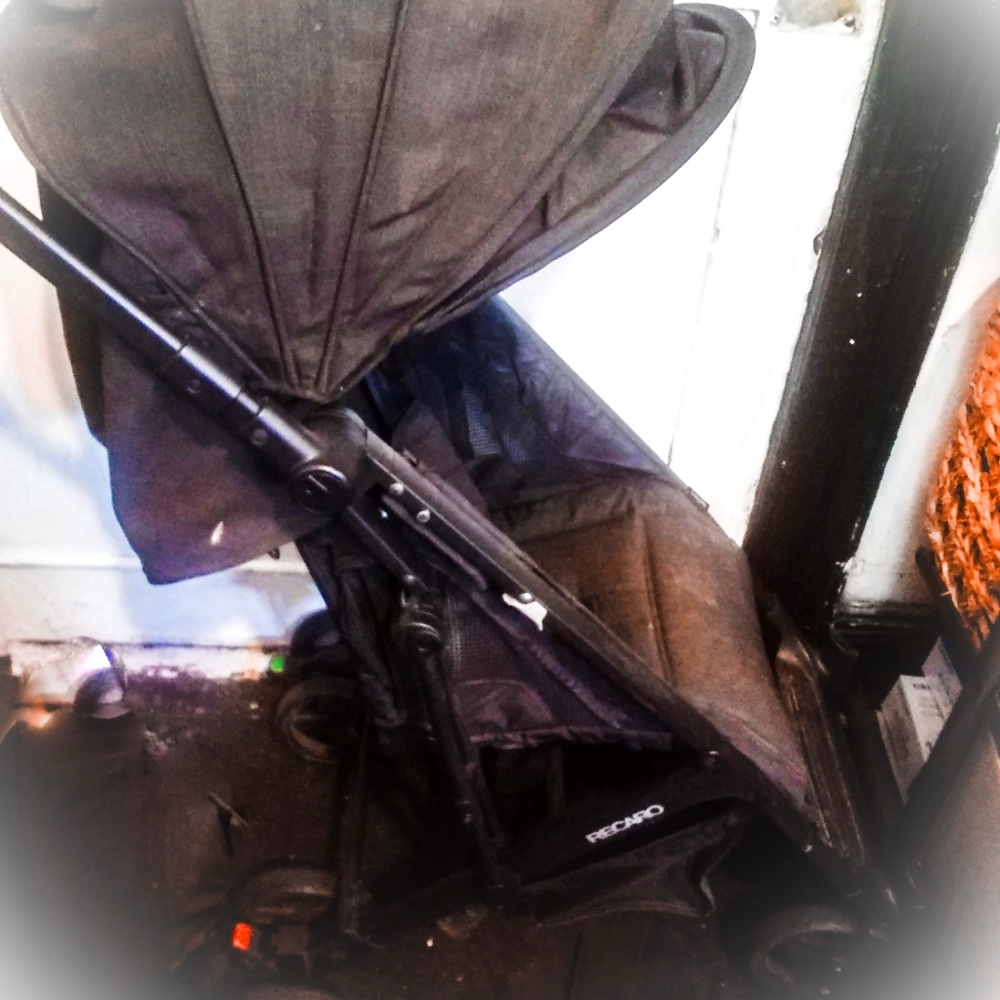 Recaro easy life black stroller